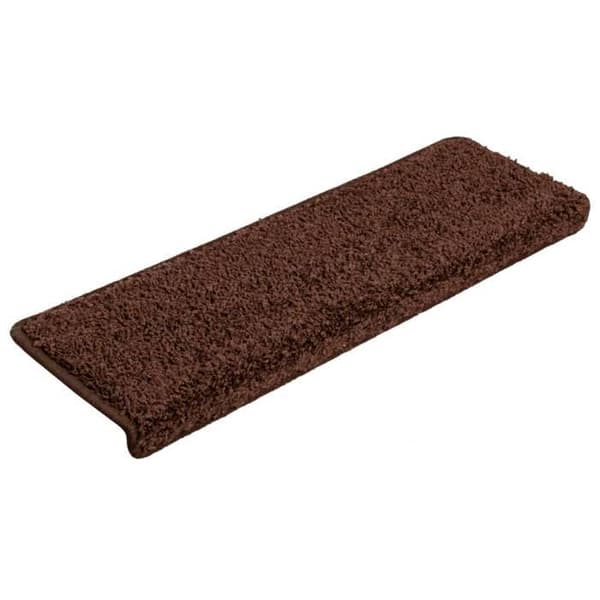 Maison Exclusive - Trappe tæppe 15 stykker 65 x 21 x 4 cm Brun Rektangulær kant brun