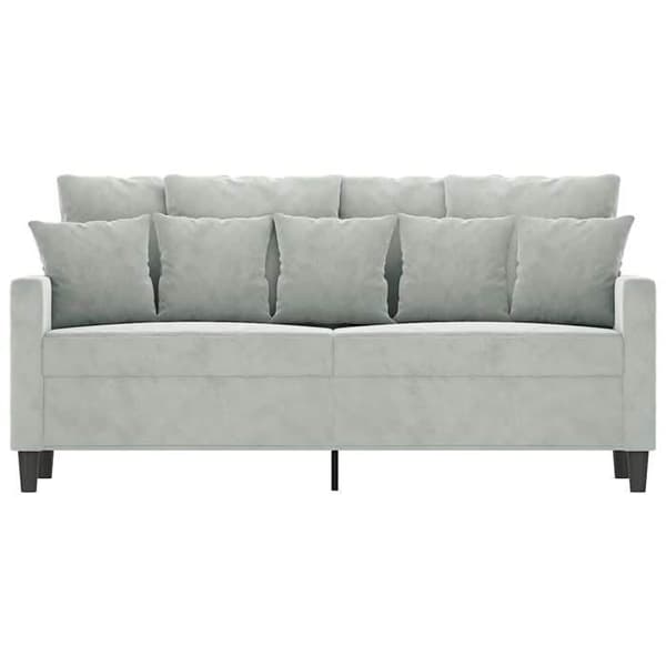 Maison Exclusive - 2-personers Sofa Lys Grå 140 cm Velour