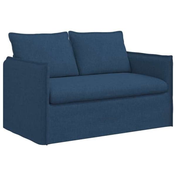 Maison Exclusive - Blå Soffa 136 x 82 x 85 cm tyg Blå