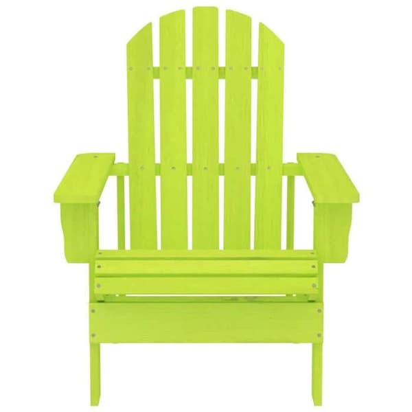 Maison Exclusive - Adirondack-stol i massiv granträ grön Grön