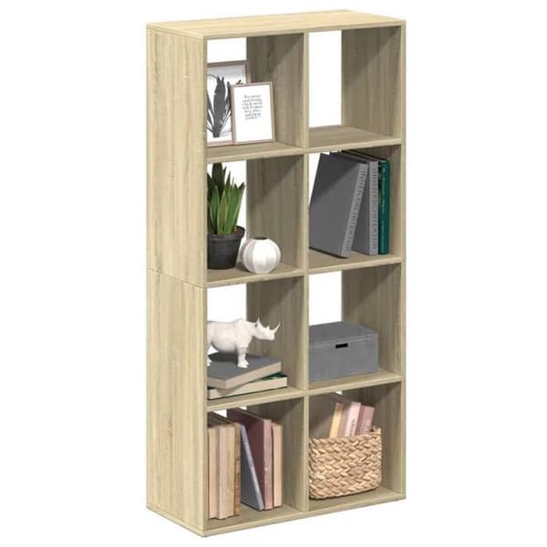 Maison Exclusive - Rumseparator reol i sonoma eg 69,5x29x137,5 cm