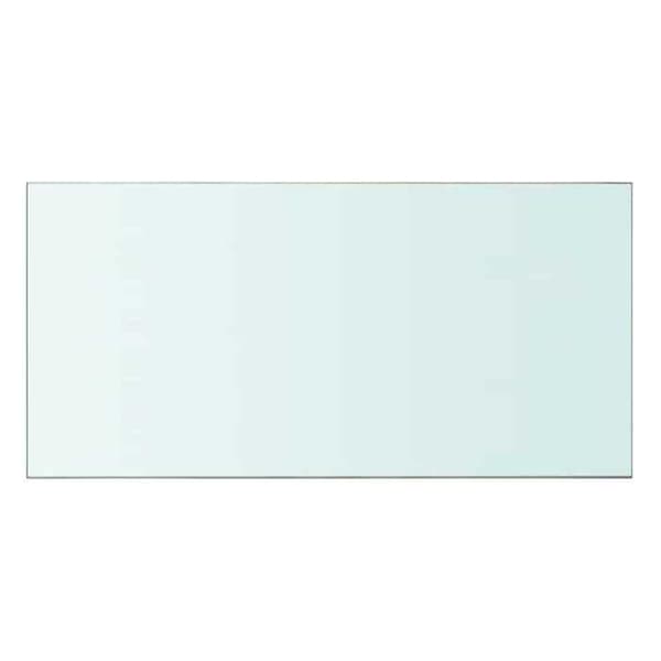 Maison Exclusive - Hyllpaneler 2 st Glas Transparent 60 x 30 cm Transparent