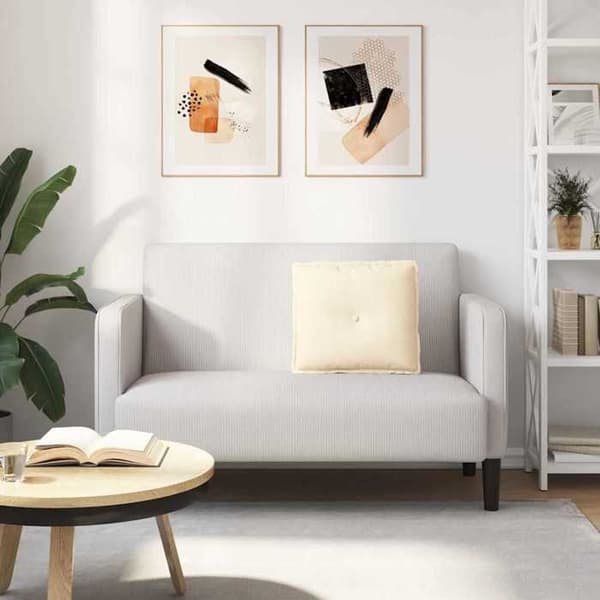 Maison Exclusive - Rygpude Creme 50 x 45 cm Velour