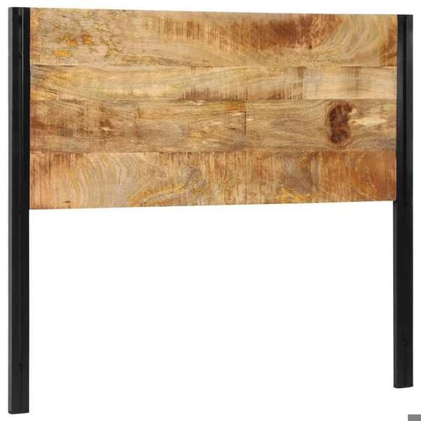 Maison Exclusive - Hovedgærde 120 cm massiv mangotræ og jern