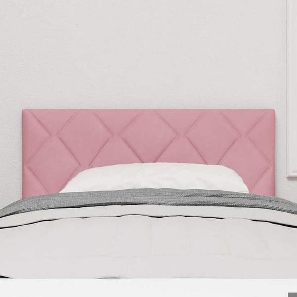 Maison Exclusive - Sänggavel Rosa 90 cm Sammet