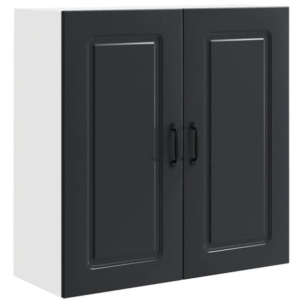 Maison Exclusive - Kalmar Sort opvaskemaskinepanel 80 x 31 x 80 cm Svart
