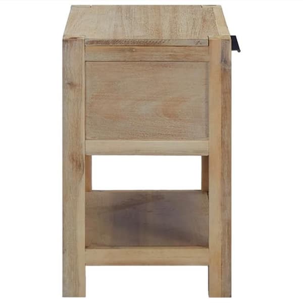 Maison Exclusive - Nattens bord med skuffe 40x30x48 cm Solid akacietræ