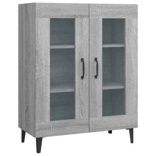 Maison Exclusive - Buffé Sonoma Grå 69,5x34x90 cm Ingenjörsträ