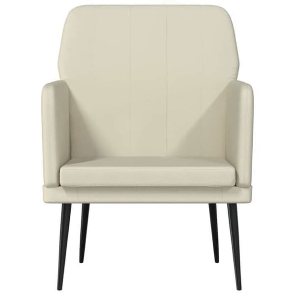 Maison Exclusive - Stol Creme 61x78x80 cm Simil læder