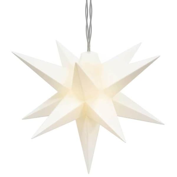 Maison Exclusive - Julbelysning 10 LED vit 10 cm