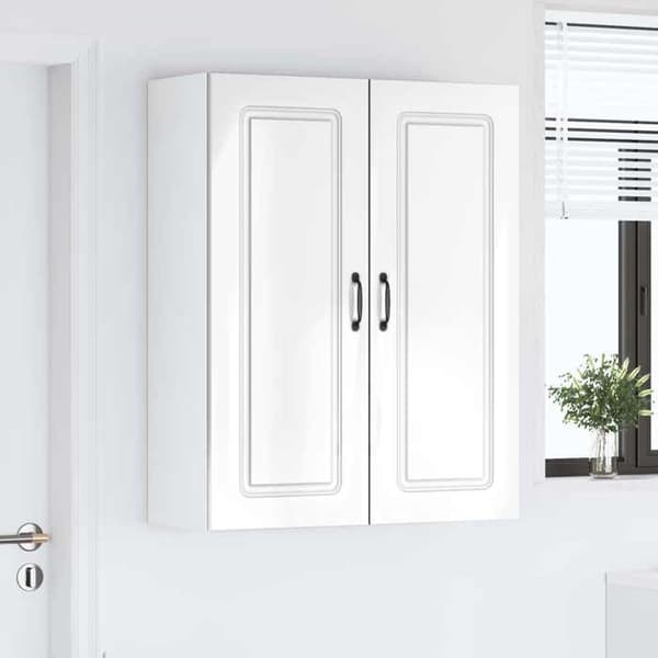 Maison Exclusive - Kalmar Hvid glans opvaskemaskine panel Strålande vit