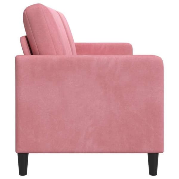 Maison Exclusive - Soffa med förvaring Rosa 152 x 78 x 87 cm Polyester