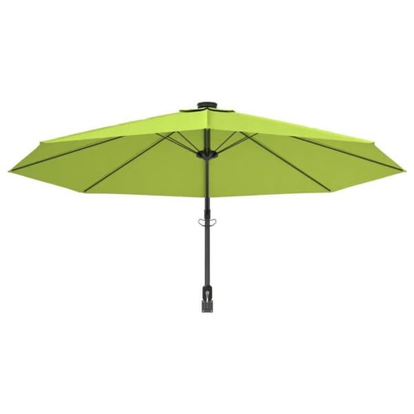 Maison Exclusive - Väggparasol äpplegrön 290 cm