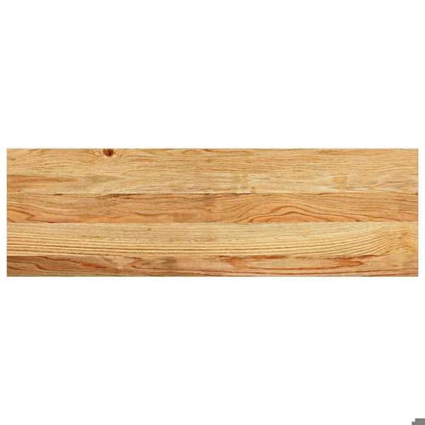Trappe - EKSKLUSIV HUS - 2 stk - Massivt egetræ - 80x25x2 cm - Lys brun ljusbrun