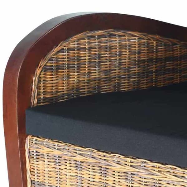 Maison Exclusive - Håndvævet rattan lænestol