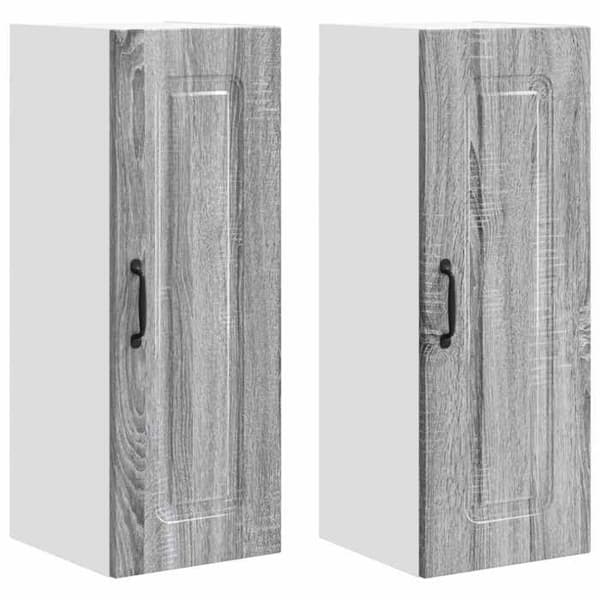 Maison Exclusive - Kalmar 2 stk. opvaskemaskine panel Grå Sonoma Gris Sonoma