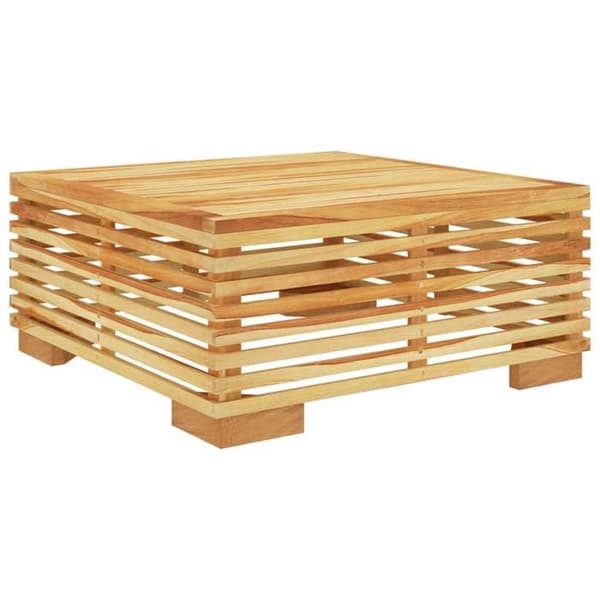 Maison Exclusive - Havegruppe 5 stk med puder i solid teaktræ