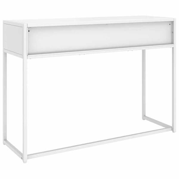 Maison Exclusive - Konsolbord Vit 106x35x75 cm Stål