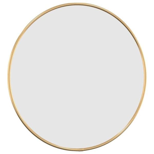 Maison Exclusive - Guldväggspegel Ø 40 cm Rund