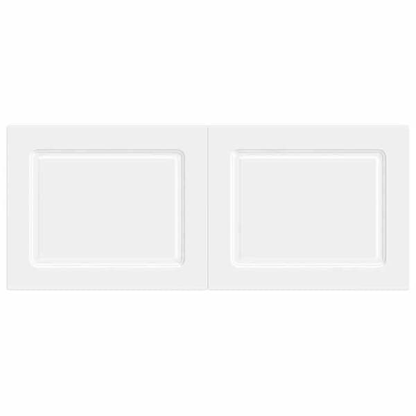 Maison Exclusive - Väggmonterad sänggavel UTRECHT Vit Ingenjörsträ Vit