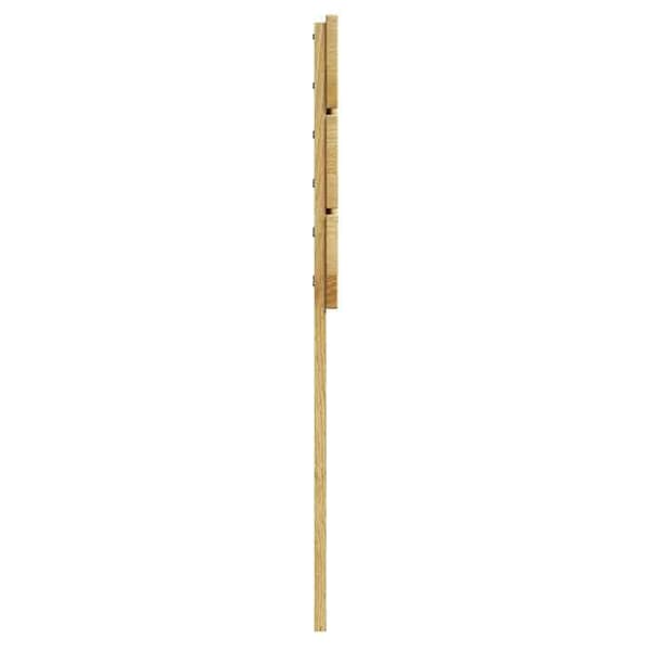Maison Exclusive - Hovedgærde 90 cm i massivt egetræ