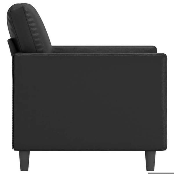 Maison Exclusive - Sort Stol 60 cm Simililæder