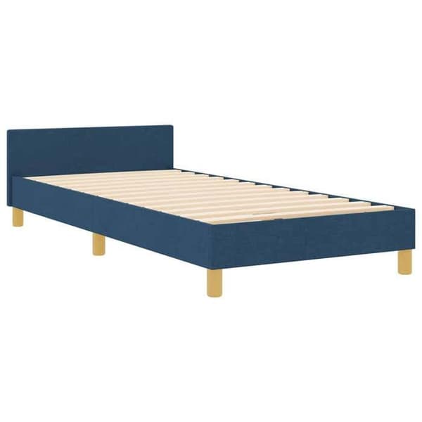 Sängram - EXKLUSIV HEM - Modern - Blå - 100 x 200 cm - Dold förvaring Blå