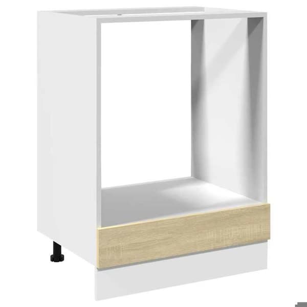 Maison Exclusive - Set med 7 köksmöbler "Lyon" i Sonoma-ek