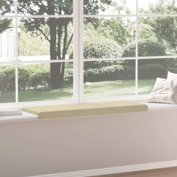 Maison Exclusive - Bänk Kudde Konstläder Kräm Djup 35 cm