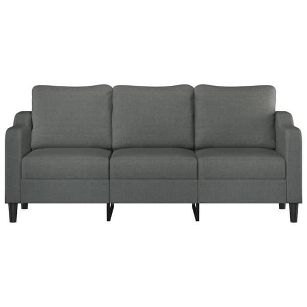 Maison Exclusive - Soffa 3-sits Grå 180 cm Tyg