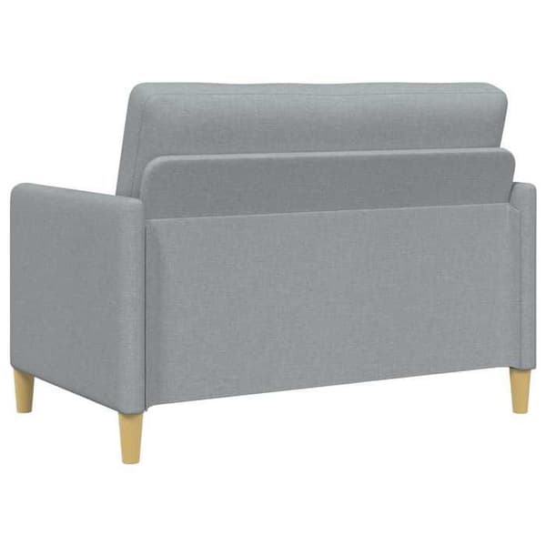 Maison Exclusive - Soffa med förvaring Ljusgrå 122 x 78 x 87 cm Polyester