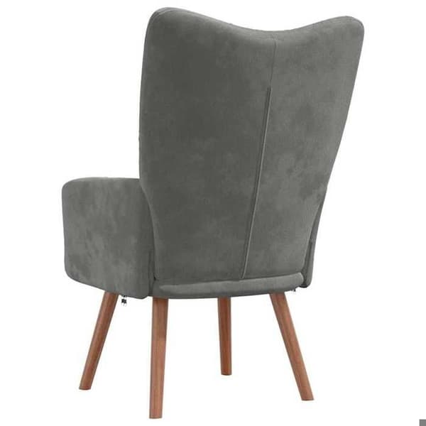 Maison Exclusive - Mørkegrå Velour Relax stol