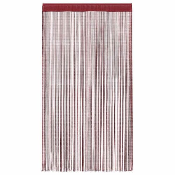 Maison Exclusive - Lankaverho 2 kpl 100 x 250 cm Bordeaux