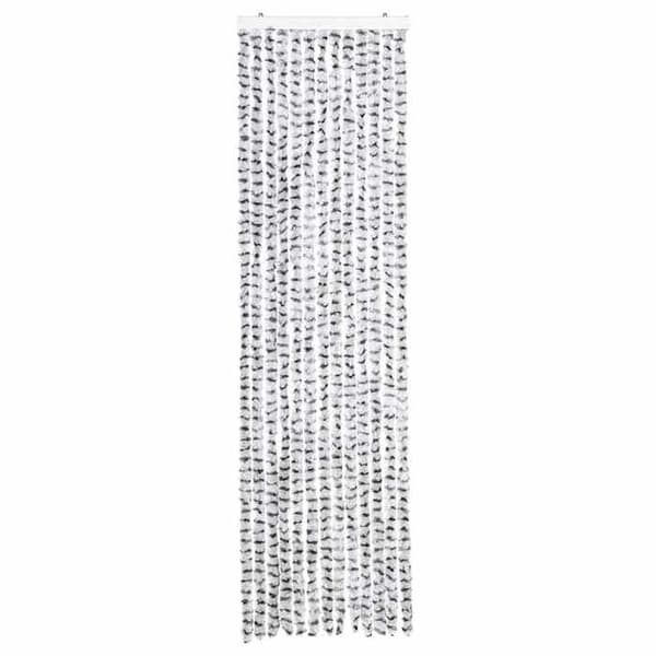 Maison Exclusive - Vaaleanharmaa ja tummanharmaa hyttysverkko 56x200 cm chenille