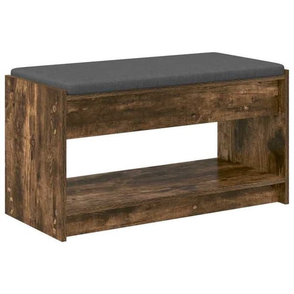 Maison Exclusive - Entréebænk Røget Eg 83 x 38 x 45 cm