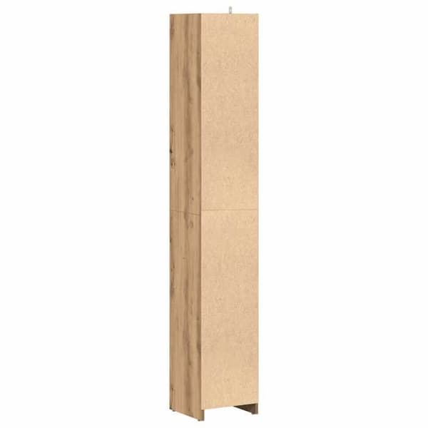 Maison Exclusive - Badeværelsesskab i håndlavet eg 30x30x183,5 cm