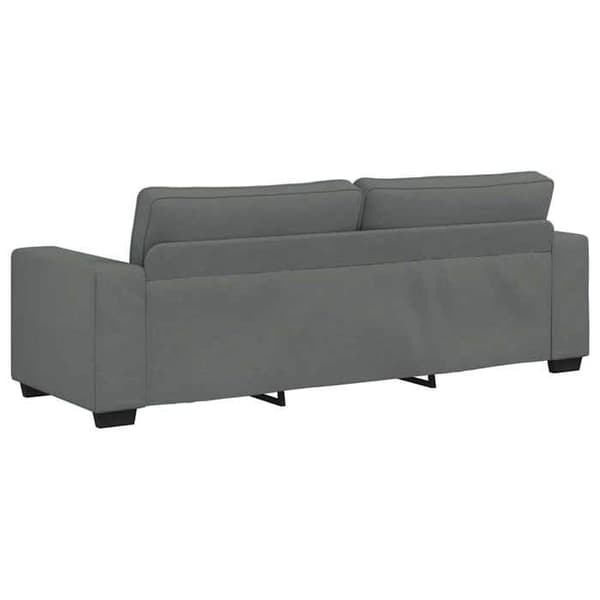 Maison Exclusive - 3-delt sofa sæt med mørkegrå stofpuder