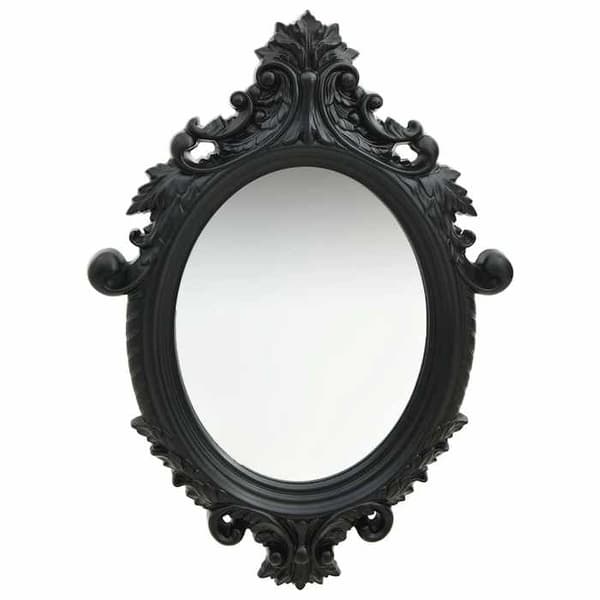 Maison Exclusive - Spegel väggstil slott 56x76 cm Svart