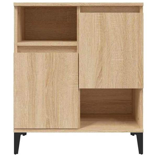 Maison Exclusive - Buffé Ek sonoma 60x35x70 cm Ingenjörsträ