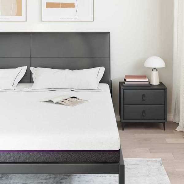 Maison Exclusive - Mellemhård memory skummadras 200 x 200 cm
