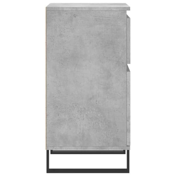 Maison Exclusive - Betonggrå buffé 40x35x70 cm ingenjörsträ Betonggrå