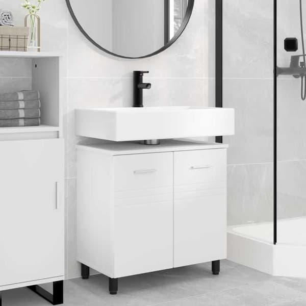 Maison Exclusive - Badrumsvanitet Enhet Vit 60 x 35 x 60 cm
