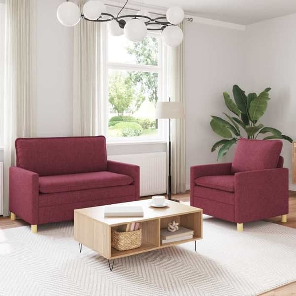 Maison Exclusive - 2 kpl sohvasetti Bordeaux-kangasta