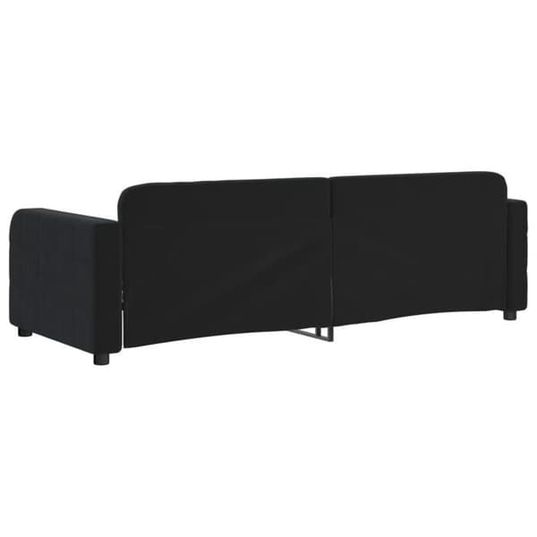 Maison Exclusive - Sengebænk uden madras sort 80x200 cm fløjl