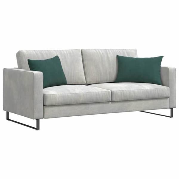 Soffkuddar - EXKLUSIV HEM - 60 x 40 cm - Kordflor - Mörkgrön - Polyesterfyllning Mörkgrön