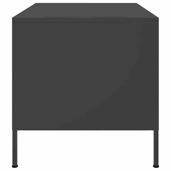 Maison Exclusive - Svart soffbord 68x50x50,5 cm stål
