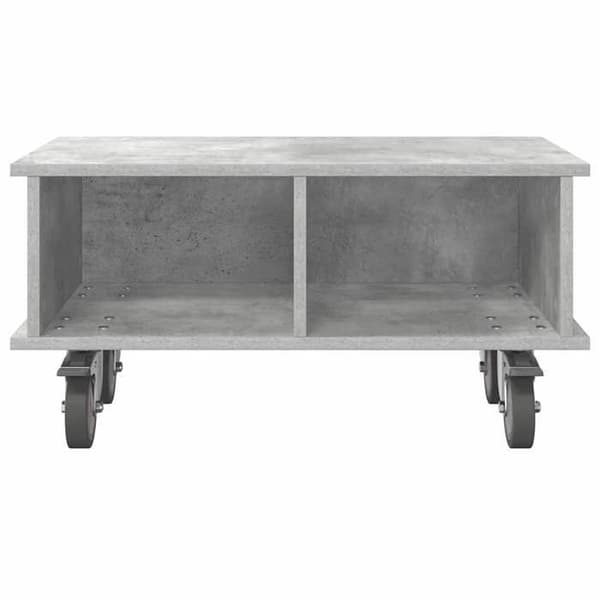 Maison Exclusive - TV-møbel 68,5 x 35 x 35 cm Grå beton Ingeniørtræ