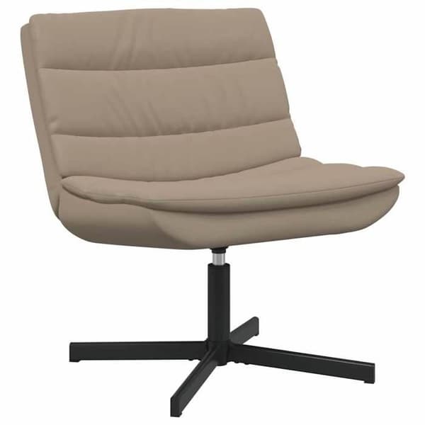 Maison Exclusive - Svängbar stol Cappuccino 63 x 75 x 76 cm Konstläder