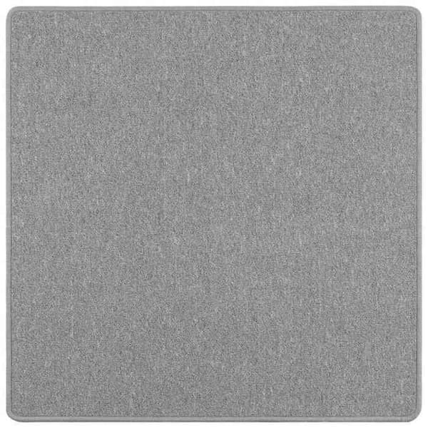 Maison Exclusive - Vaaleanharmaa käytävämatto 100 x 100 cm 100% polypropeeni