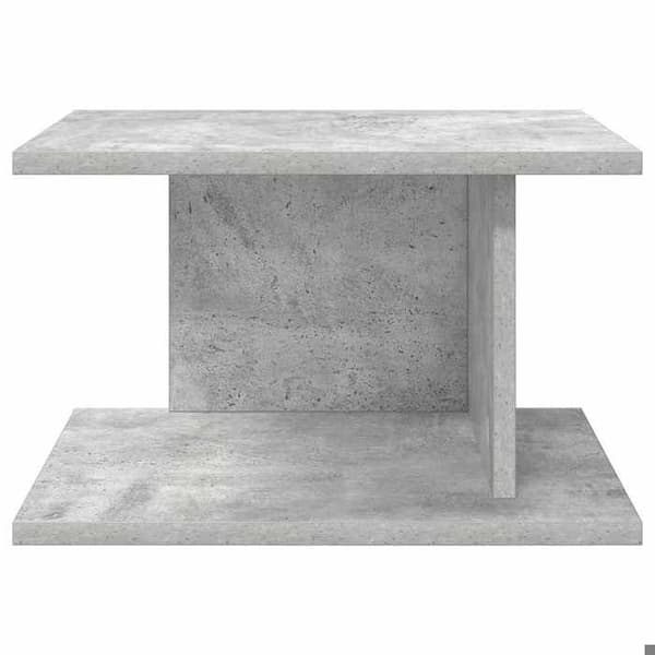 Maison Exclusive - Yöpöytä 2 kpl Harmaa betoni 40 x 30 x 25 cm